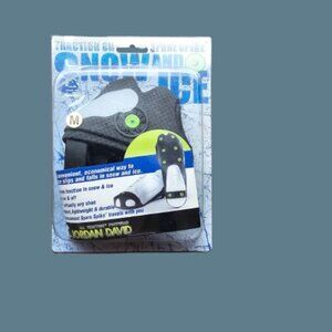 JORDAN DAVID SPARE SNOW & ICE TRACTION CLEATS - SIZE MEDIUM